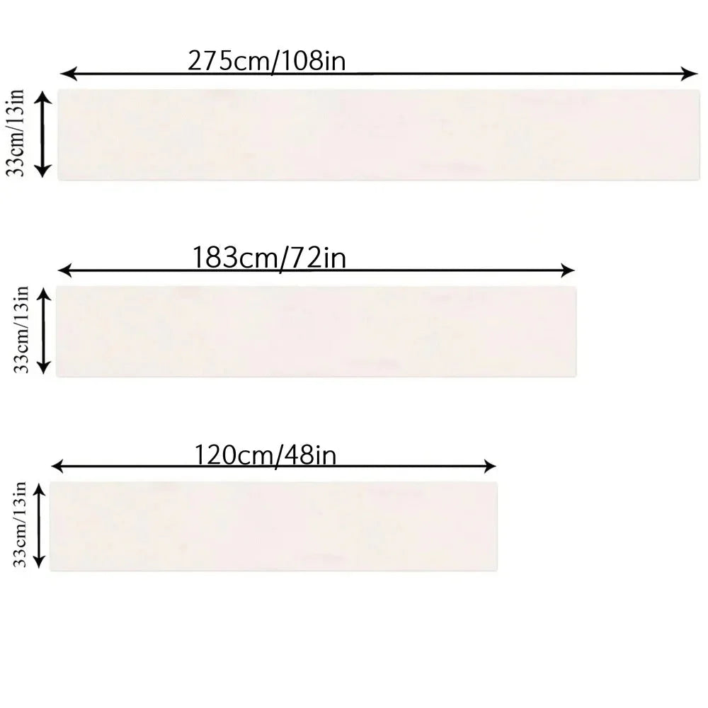 Guide des tailles du chemin de table brodé folk